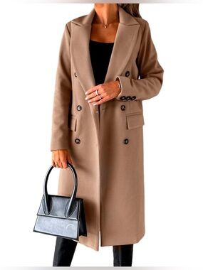 Khaki color coat